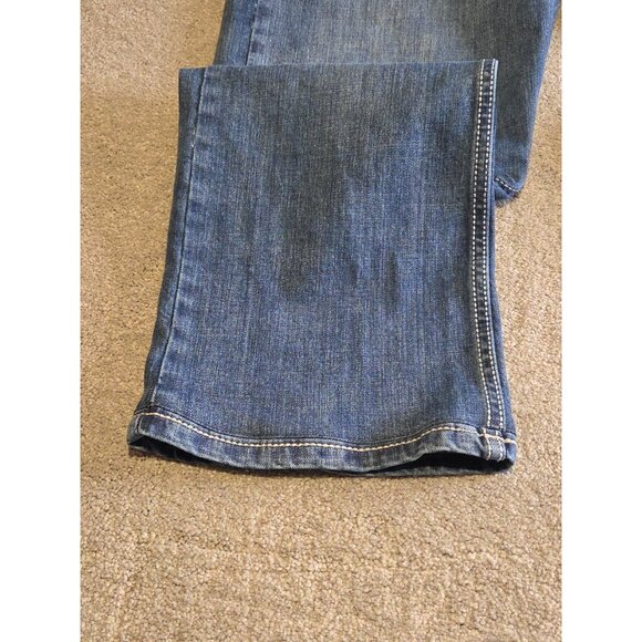 Wrangler 20X Jeans Mens (Altered) 36x29 Style 42 Vintage Boot Whisker Med Wash - Picture 11 of 15